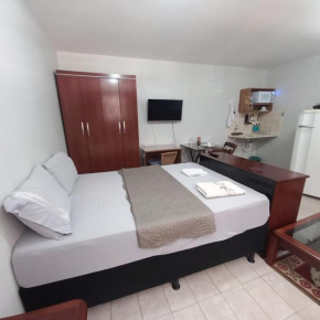 Apto Kit Studio Asa Norte prédio misto-wi-Fi - 1 a 3 hospedes - perto de tudo - sem taxas
